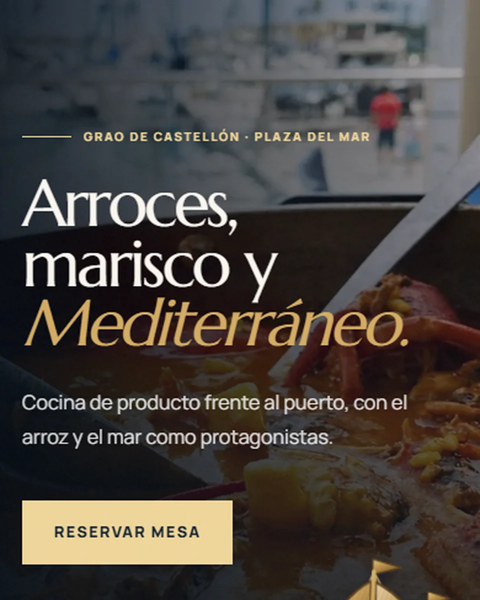 La terraza de El Galeón junto al puerto, ejemplo de diseño web para restaurantes