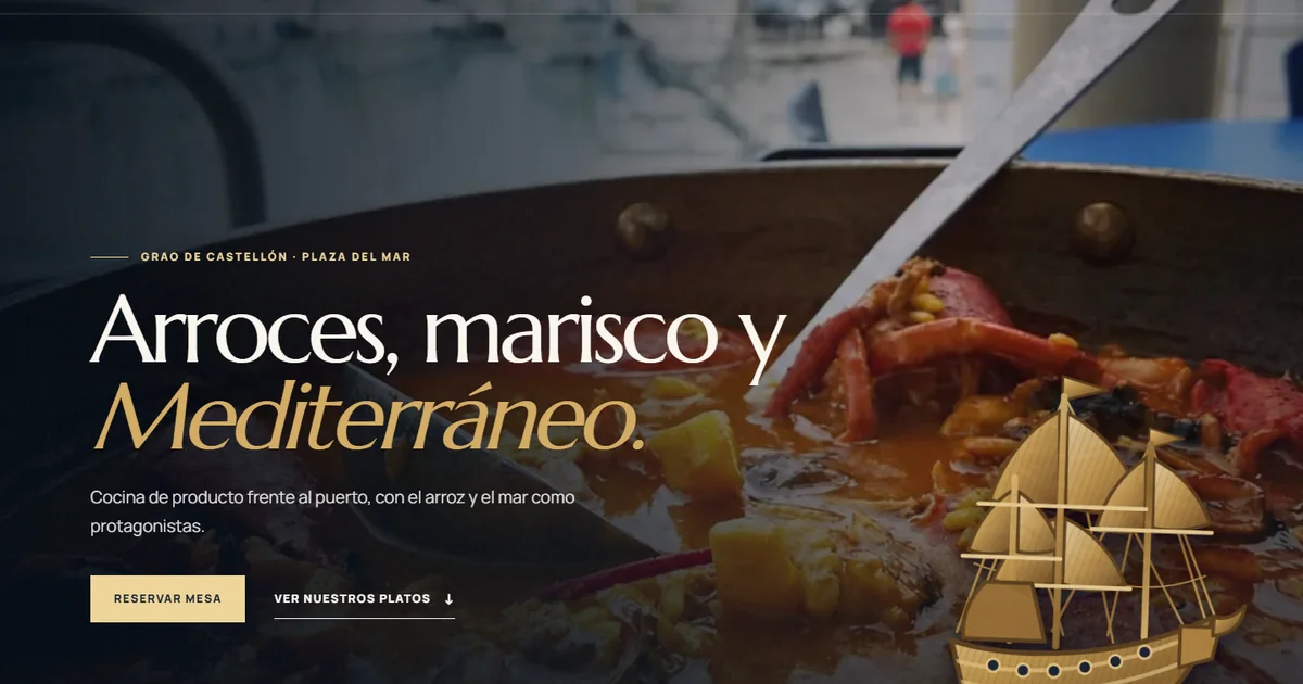 Portada del caso real de El Galeón, restaurante del Grao de Castellón